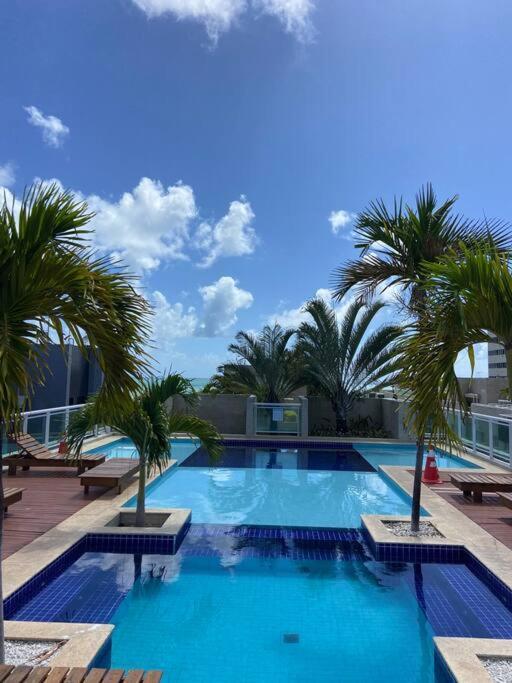 Apts Jtr Com Varanda I Piscina Na Cobertura I 1Min Da Praia Maceió Εξωτερικό φωτογραφία