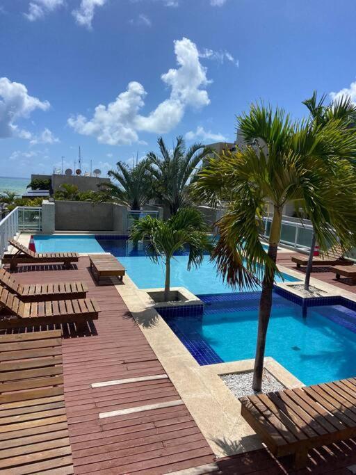 Apts Jtr Com Varanda I Piscina Na Cobertura I 1Min Da Praia Maceió Εξωτερικό φωτογραφία